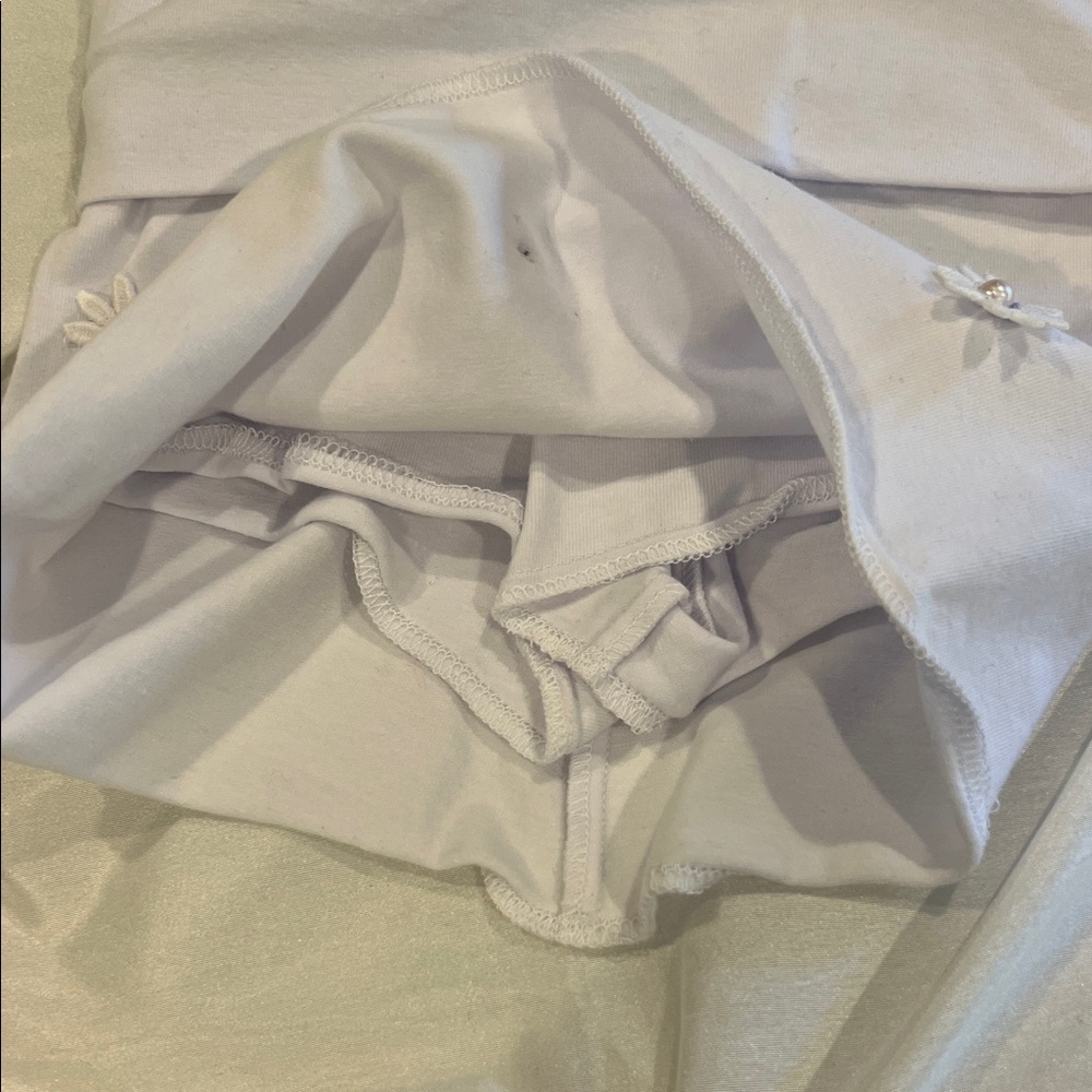 NWOT HOPE White Daisy Skort size 2 - Picture 4 of 4